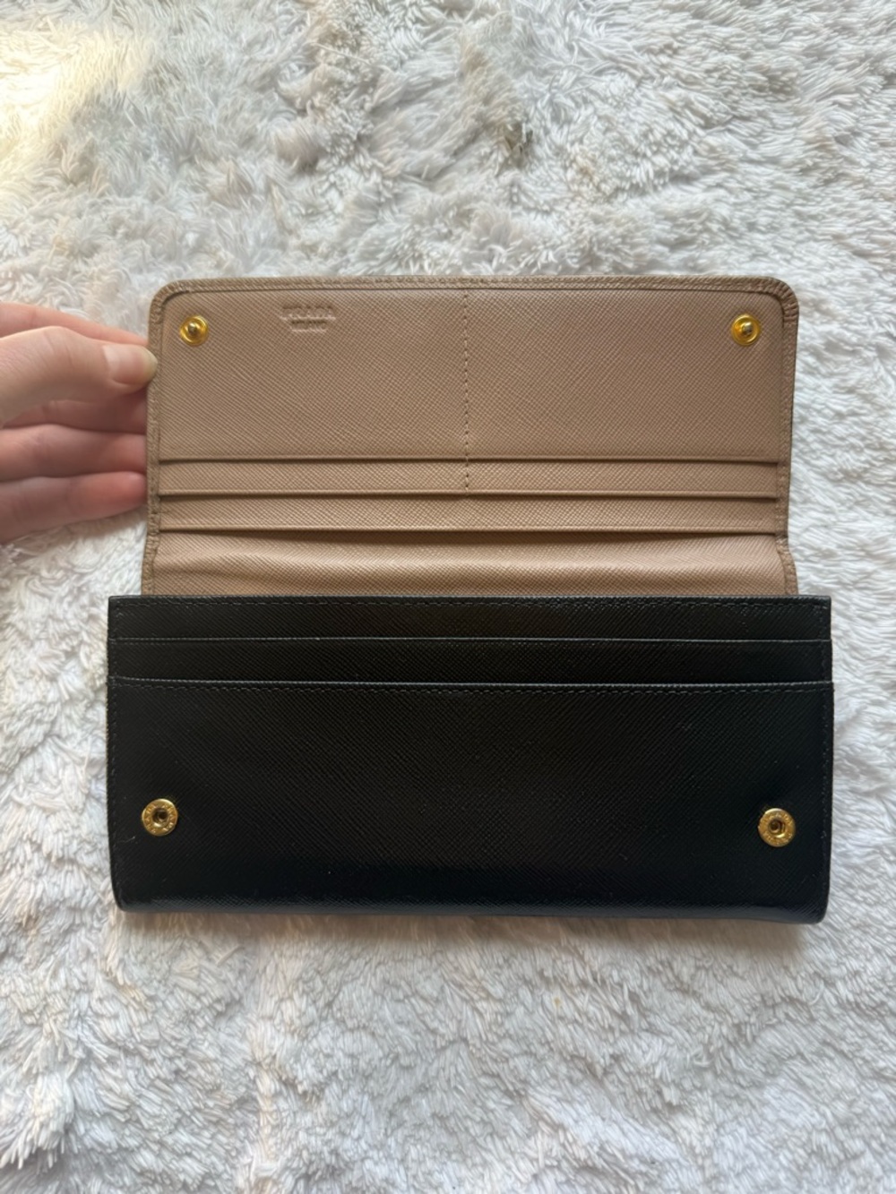 Prada Saffiano Fiocco Wallet - Picture 5 of 13